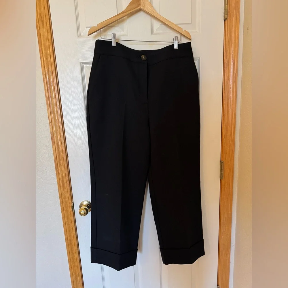 Sezane Women’s Damon pant in black - Picture 1 of 5